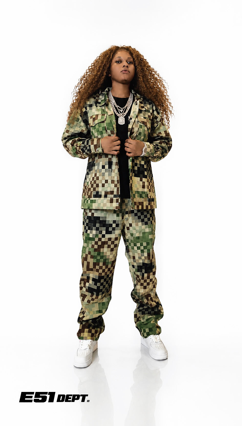 Pixel Camo Utility Two-Piece Set