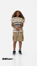 E51DEPT “Utility” Cargo Shorts