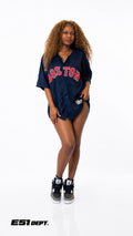 Boston Oversized Baseball Jersey