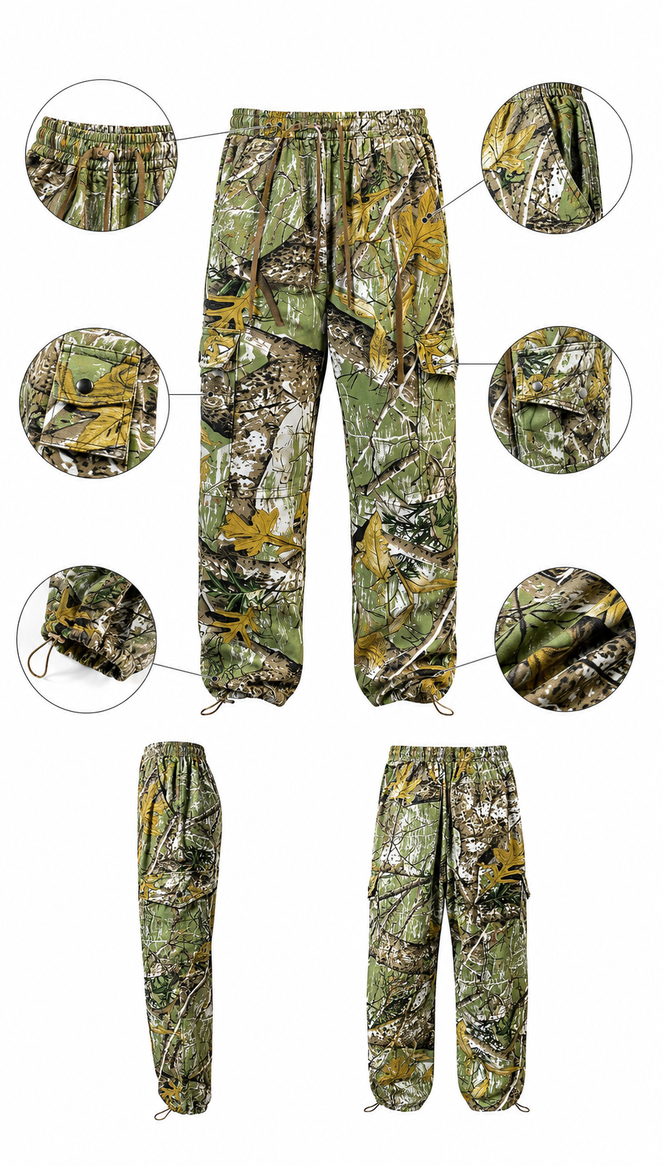 Woodland Camo Cargo Pants