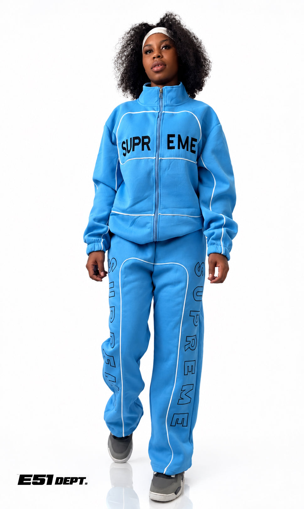 SUPREME "Hyperdrive" Tracksuit (Sky Blue)