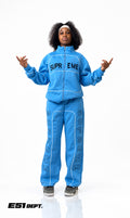SUPREME "Hyperdrive" Tracksuit (Sky Blue)